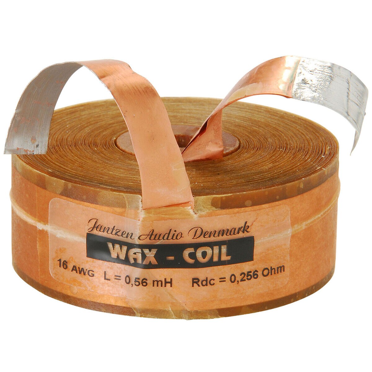 Jantzen Audio 0.56mH 16 AWG Copper Foil Wax Coil Crossover Coil